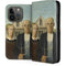 Grant Wood American Gothic iPhone 15 Pro Folio Case