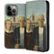 Grant Wood American Gothic iPhone 15 Pro Max Folio Case