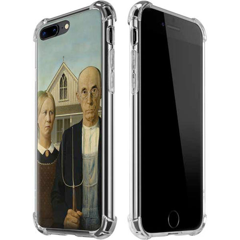 Grant Wood American Gothic iPhone 7/8 Plus Clear Case