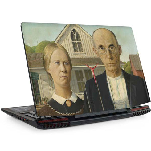 Grant Wood American Gothic Legion Y720 Skin