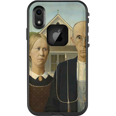 Grant Wood American Gothic LifeProof Fre iPhone Skin