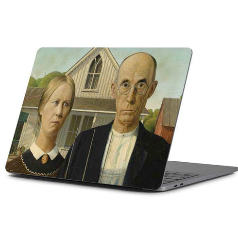 Grant Wood American Gothic Apple MacBook Pro 13-inch Skin