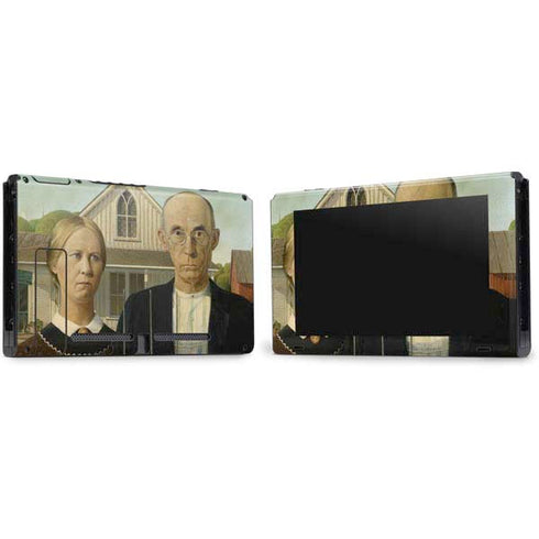 Grant Wood American Gothic Nintendo Switch Bundle Skin