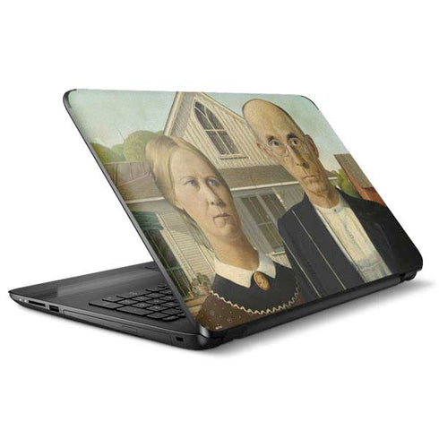 Grant Wood American Gothic HP Notebook Skin