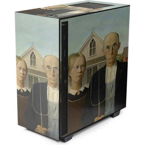 Grant Wood American Gothic NZXT H510 Compact ATX Mid-Tower Case Skin