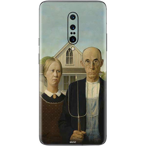 Grant Wood American Gothic OnePlus 7 Pro Skin