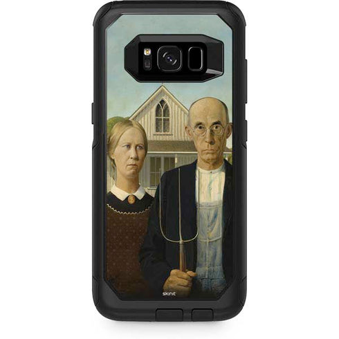 Grant Wood American Gothic Otterbox Commuter Galaxy Skin