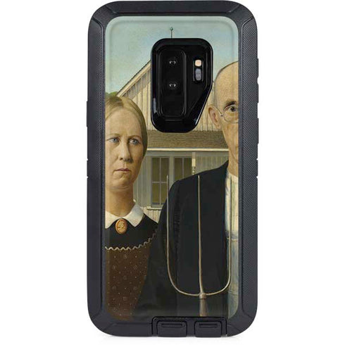 Grant Wood American Gothic Otterbox Defender Galaxy Skin
