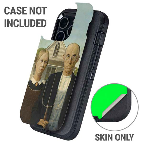 Grant Wood American Gothic Otterbox Defender iPhone Skin