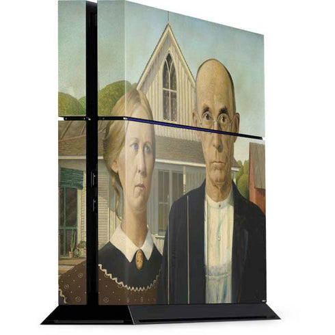 Grant Wood American Gothic PS4 Console Skin