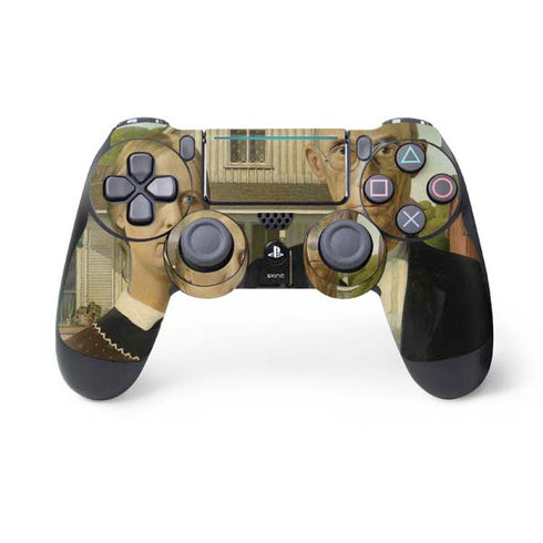 Grant Wood American Gothic PS4 Pro/Slim Controller Skin