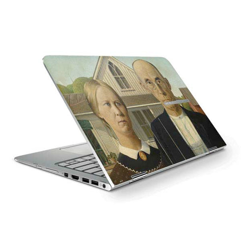 Grant Wood American Gothic HP Spectre Skin
