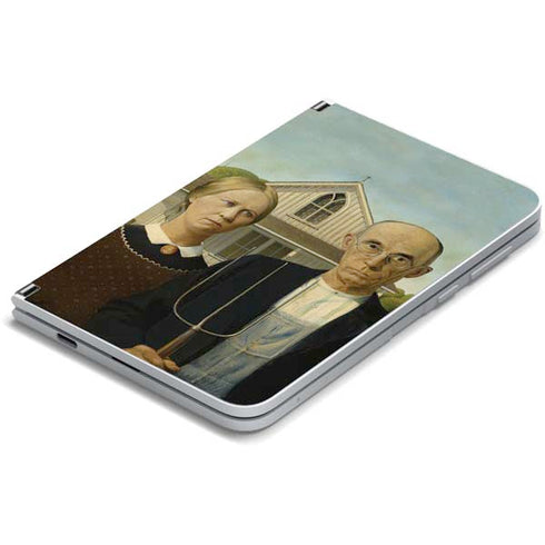 Grant Wood American Gothic Surface Duo Skin