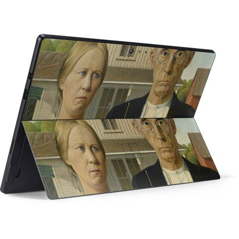 Grant Wood American Gothic Surface Pro 6 Skin