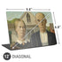 Grant Wood American Gothic Universal Laptop 12in (9.8 x 6.8in) Skin