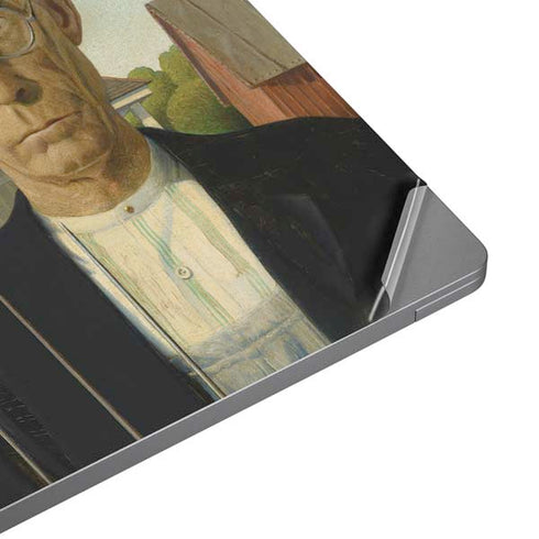 Grant Wood American Gothic Universal Laptop 13in (10.6 x 7.6in) Skin