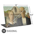 Grant Wood American Gothic Universal Laptop 16in (13 x 9.4in) Skin