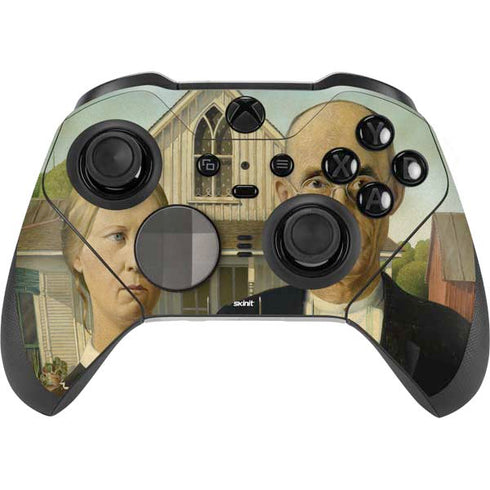 Grant Wood American Gothic Xbox Elite Wireless Controller Series 2 Skin