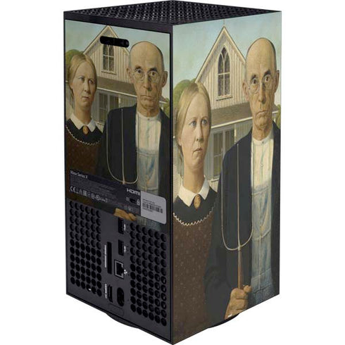 Grant Wood American Gothic Xbox Series X Bundle Skin