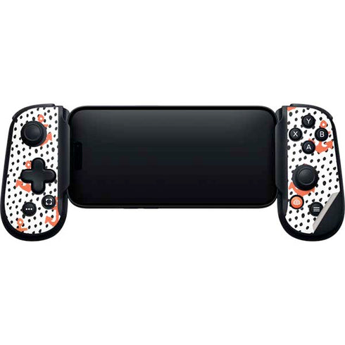 Bouffants and Broken Hearts Anchors and Dots Backbone One for iPhone Game Controller Skin