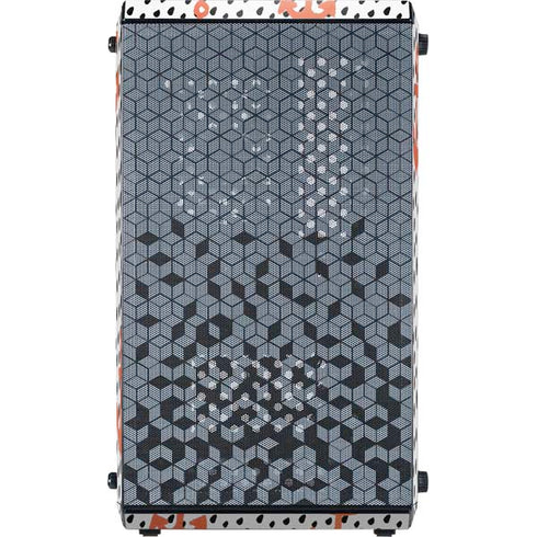 Bouffants and Broken Hearts Anchors and Dots Cooler Master MasterBox Q300L Mini Tower Skin