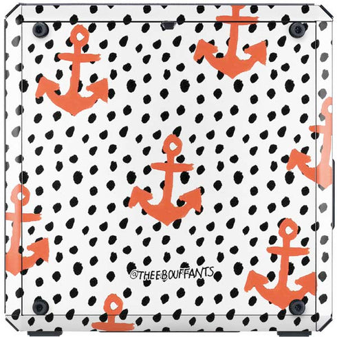 Bouffants and Broken Hearts Anchors and Dots Cooler Master MasterBox Q300L Mini Tower Skin