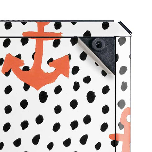 Bouffants and Broken Hearts Anchors and Dots Cooler Master MasterBox Q300L Mini Tower Skin