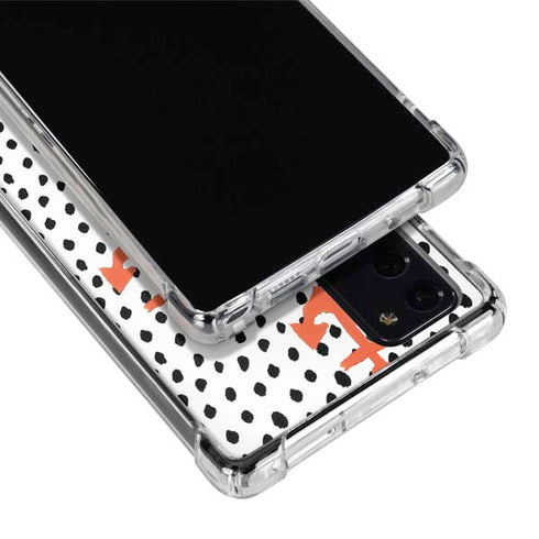 Bouffants and Broken Hearts Anchors and Dots Galaxy Note20 5G Clear Case