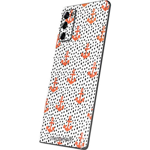 Bouffants and Broken Hearts Anchors and Dots Galaxy Note20 5G Skin