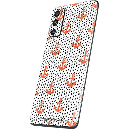Bouffants and Broken Hearts Anchors and Dots Galaxy S20 Fan Edition Skin