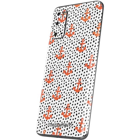 Bouffants and Broken Hearts Anchors and Dots Galaxy S20 Skin