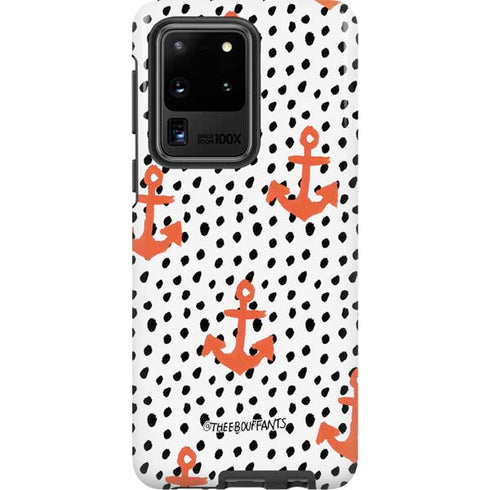 Bouffants and Broken Hearts Anchors and Dots Galaxy S20 Ultra 5G Pro Case