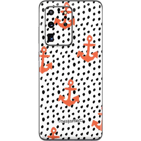 Bouffants and Broken Hearts Anchors and Dots Galaxy S20 Ultra 5G Skin