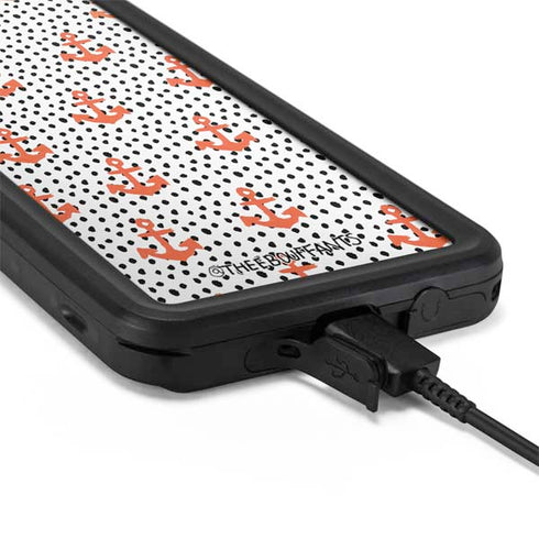 Bouffants and Broken Hearts Anchors and Dots Galaxy S20 Waterproof Case