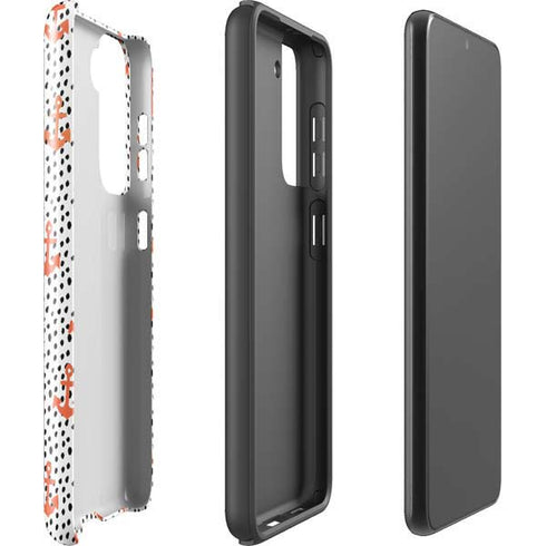 Bouffants and Broken Hearts Anchors and Dots Galaxy S21 FE Pro Case