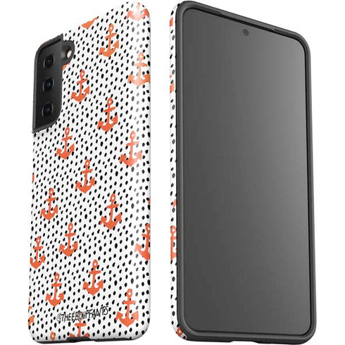 Bouffants and Broken Hearts Anchors and Dots Galaxy S21 Plus 5G Pro Case