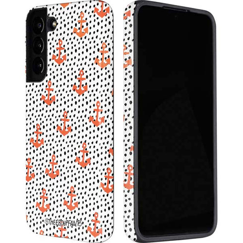 Bouffants and Broken Hearts Anchors and Dots Galaxy S22 Pro Case