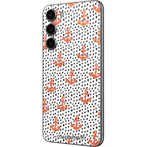 Bouffants and Broken Hearts Anchors and Dots Galaxy S23 Plus Skin