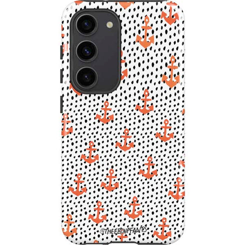 Bouffants and Broken Hearts Anchors and Dots Galaxy S23 Pro Case