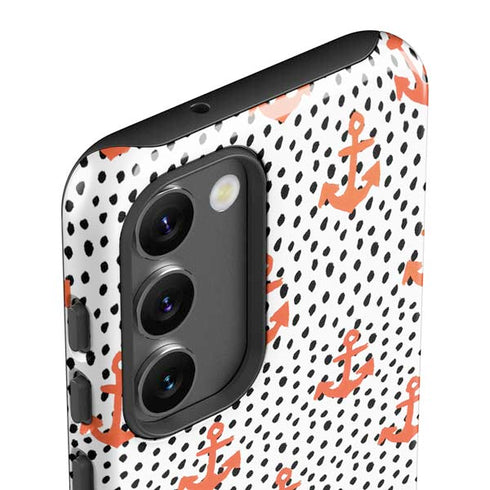 Bouffants and Broken Hearts Anchors and Dots Galaxy S23 Pro Case
