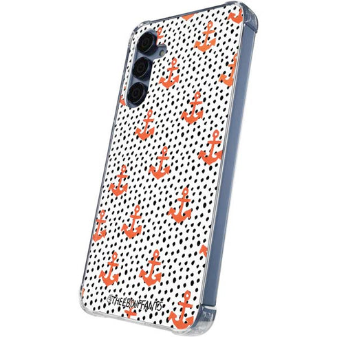 Bouffants and Broken Hearts Anchors and Dots Galaxy S24 Clear Case