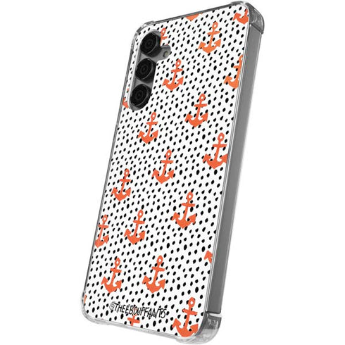 Bouffants and Broken Hearts Anchors and Dots Galaxy S24 Plus Clear Case