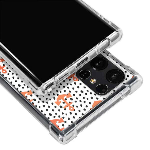 Bouffants and Broken Hearts Anchors and Dots Galaxy S24 Ultra Clear Case