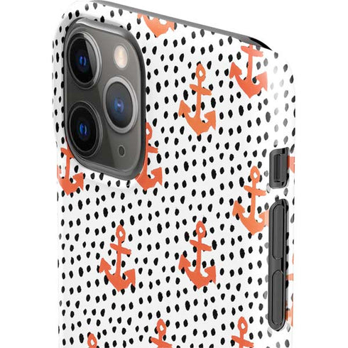 Bouffants and Broken Hearts Anchors and Dots iPhone 11 Pro Lite Case