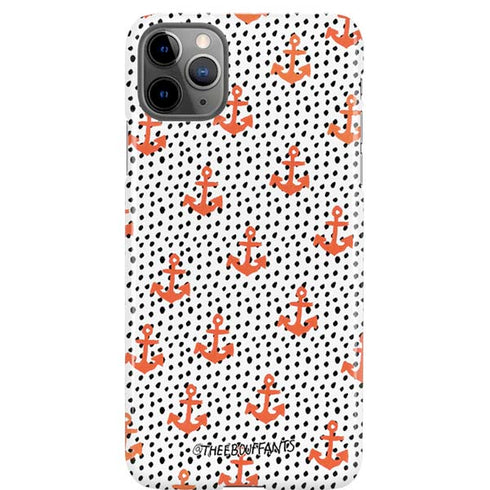 Bouffants and Broken Hearts Anchors and Dots iPhone 11 Pro Max Lite Case