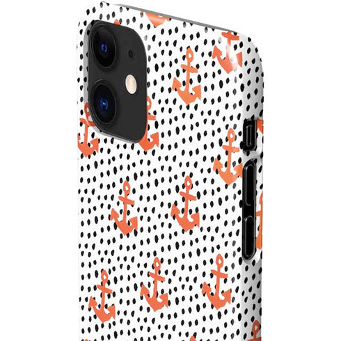 Bouffants and Broken Hearts Anchors and Dots iPhone 12 Mini Lite Case