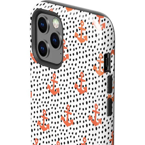 Bouffants and Broken Hearts Anchors and Dots iPhone 12 Pro Max Impact Case