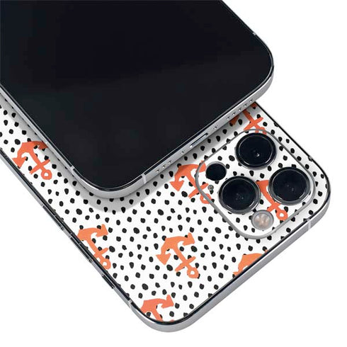 Bouffants and Broken Hearts Anchors and Dots iPhone 12 Pro Max Skin