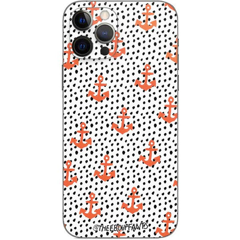 Bouffants and Broken Hearts Anchors and Dots iPhone 12 Pro Skin
