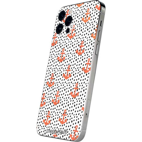 Bouffants and Broken Hearts Anchors and Dots iPhone 12 Pro Skin
